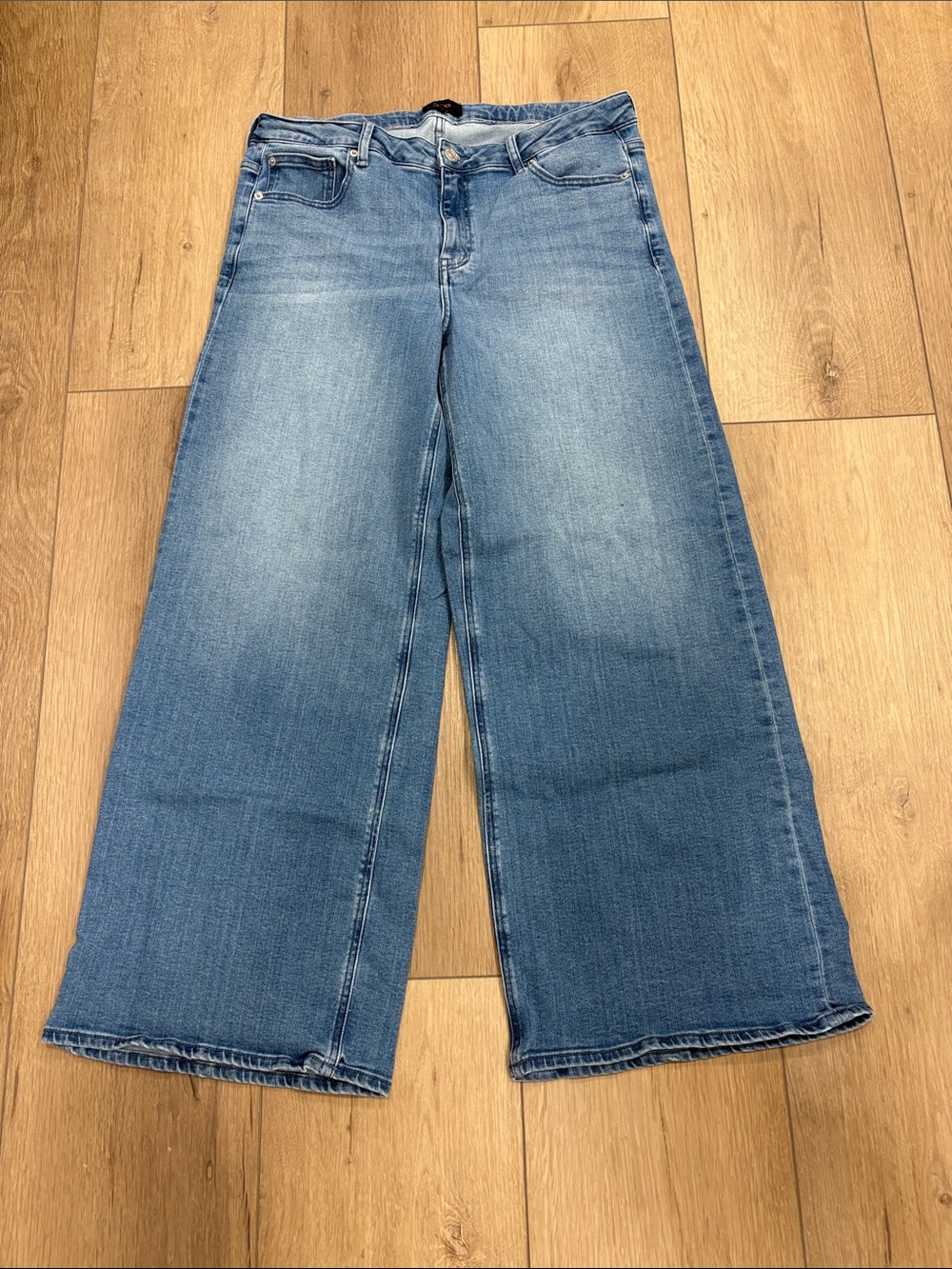 Quince Luna Stretch Wide Leg Jeans